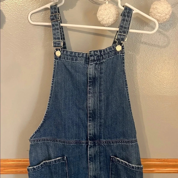 Madewell denim overalls medium - Picture 4 of 8